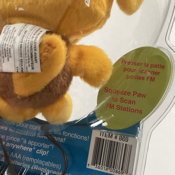 NWT! Radio Pet plush dog headphones (bin 2) - Picture 4 of 8
